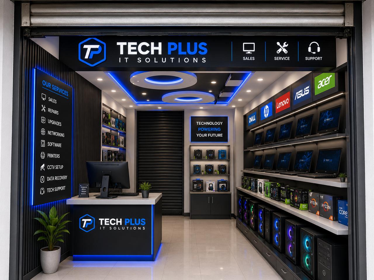 Tech Plus IT Solutions - Laptops, Desktops & CCTV Shop in Shirwal